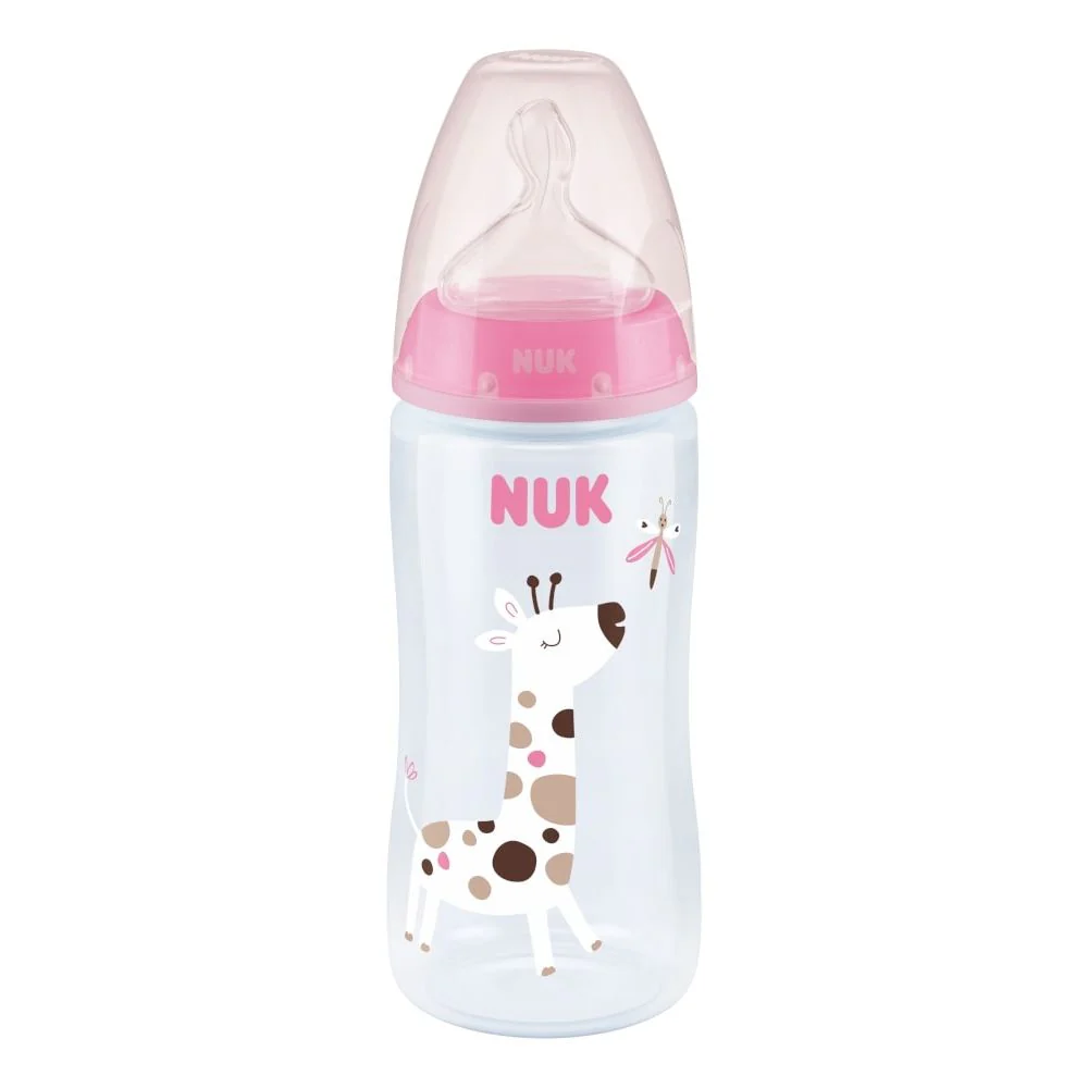 NUK First Choice Temp Control Bottle, 300 ml Silicone Teat, Size 1 0-6mths - Image 3