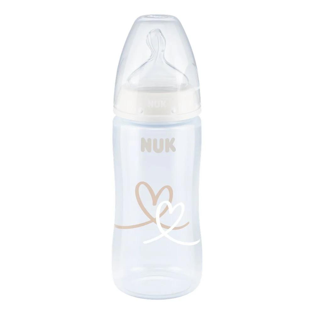 NUK First Choice Temp Control Bottle, 300 ml Silicone Teat, Size 1 0-6mths - Image 4