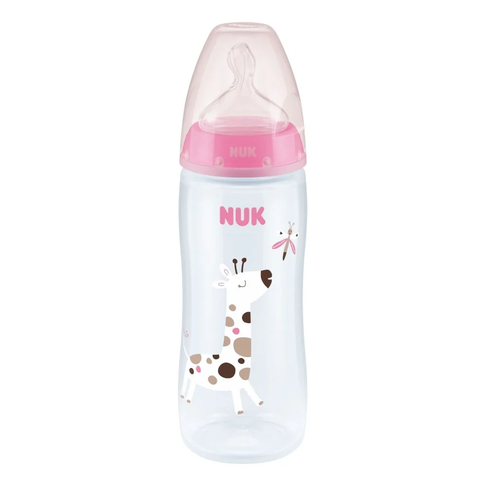 NUK First Choice Temp Control Bottle, 360 ml Silicone Teat, Size 1 6-18mths - Image 2