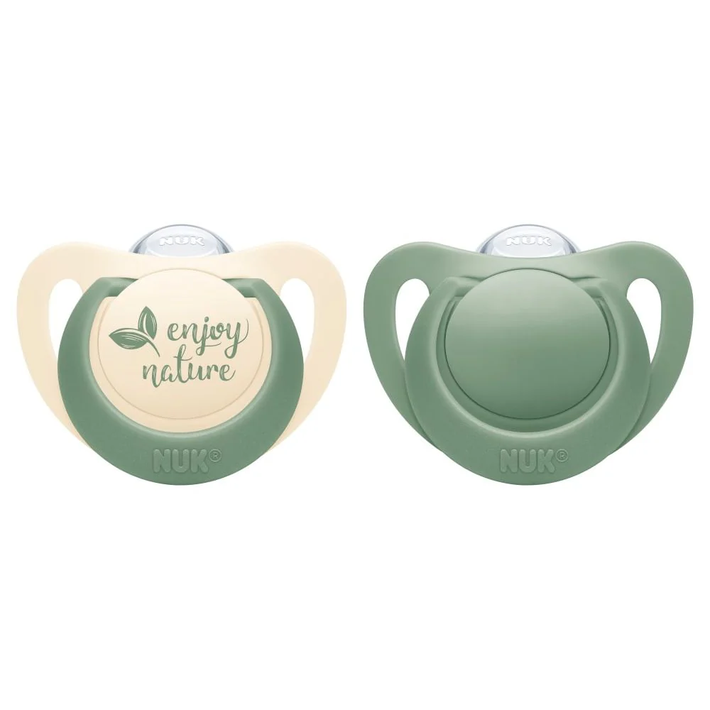 NUK for Nature Silicone Soothers 2pk - Image 2