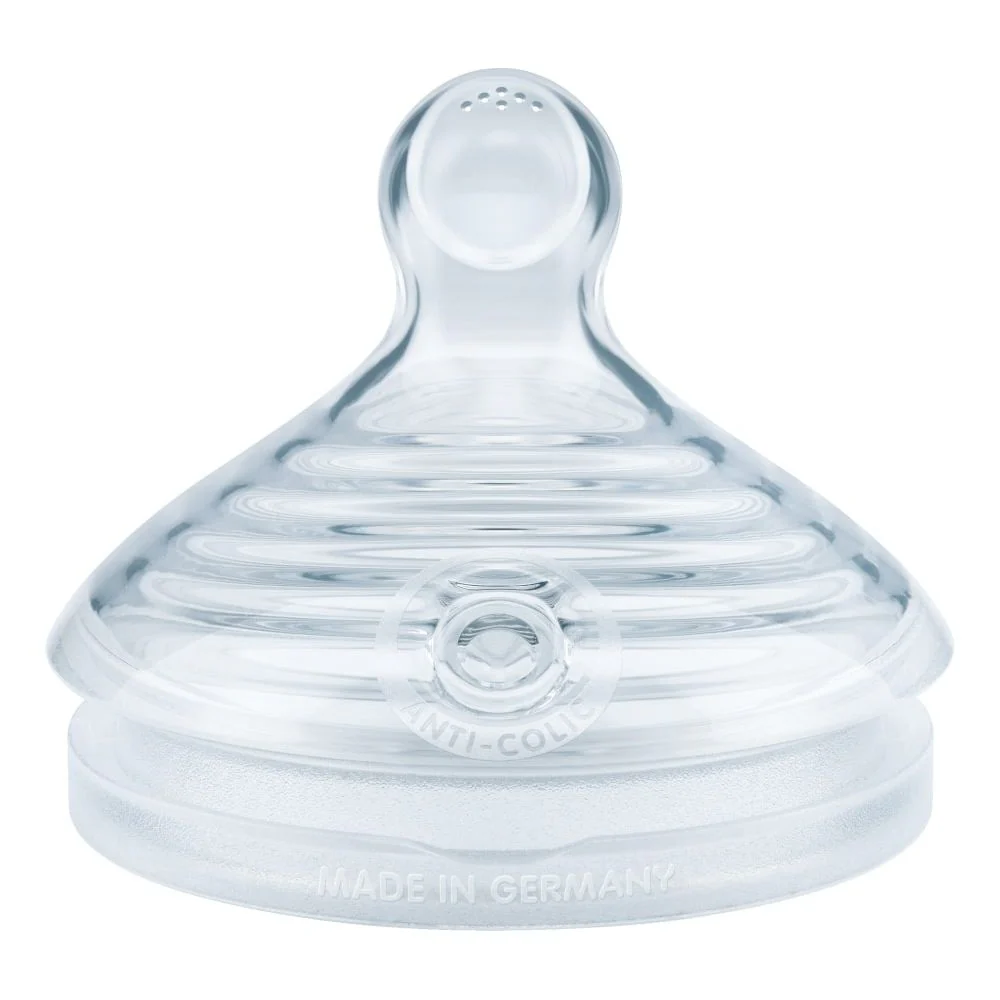 NUK for Nature Silicone Teats Large 9-hole - 2pk - Image 2
