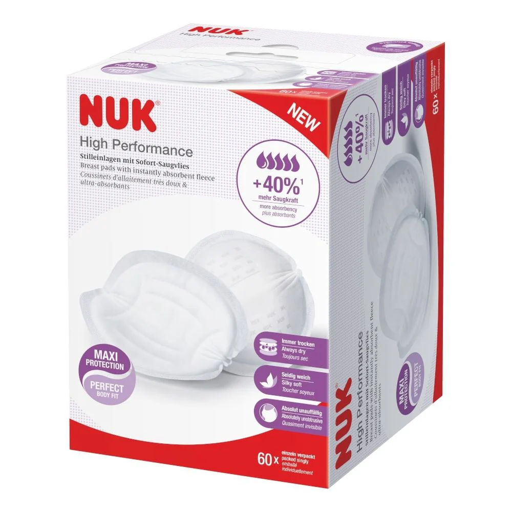 NUK High Performance Breast Pads 60pk