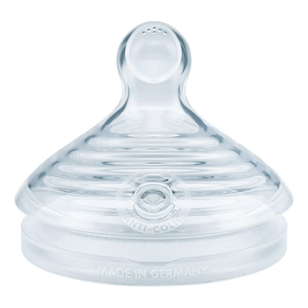 NUK Nature Sense Teats 6-18mths Small 3-hole - 2pk