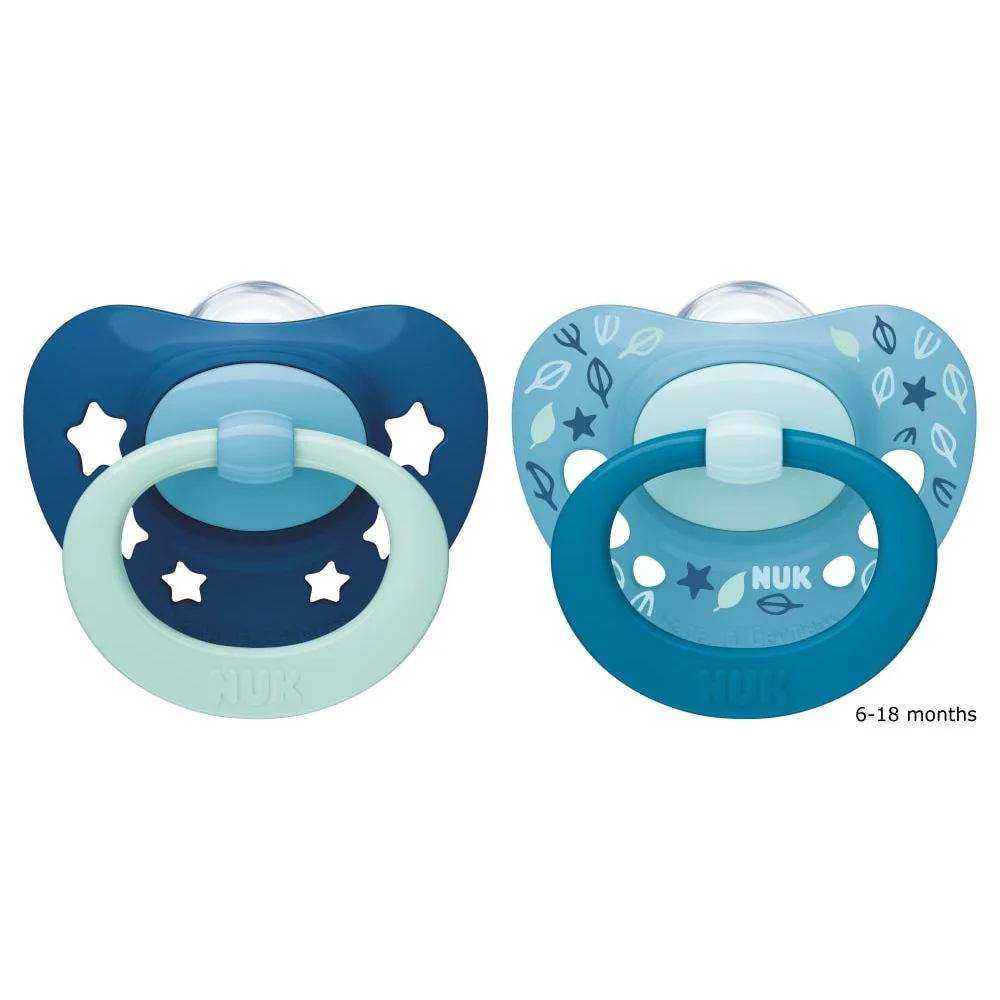NUK Signature Soother 6-18mths 2pk