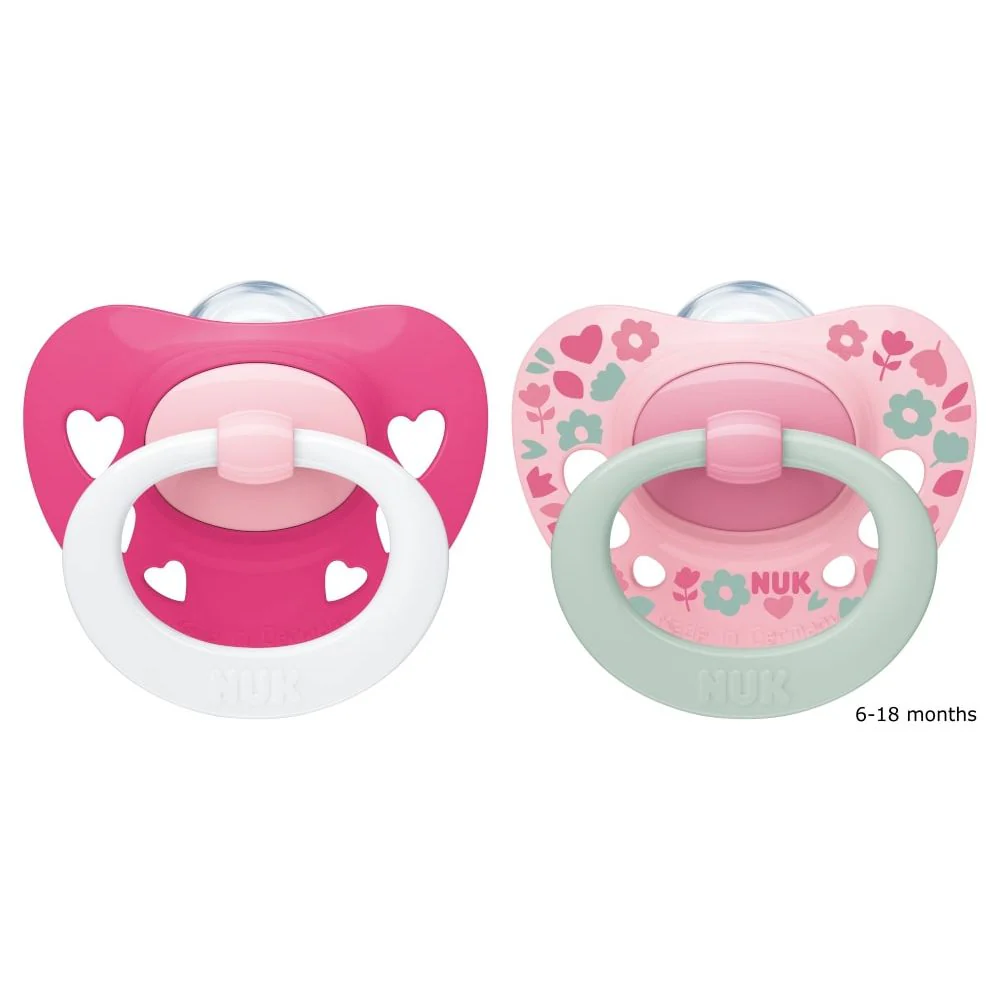 NUK Signature Soother 6-18mths 2pk - Image 2
