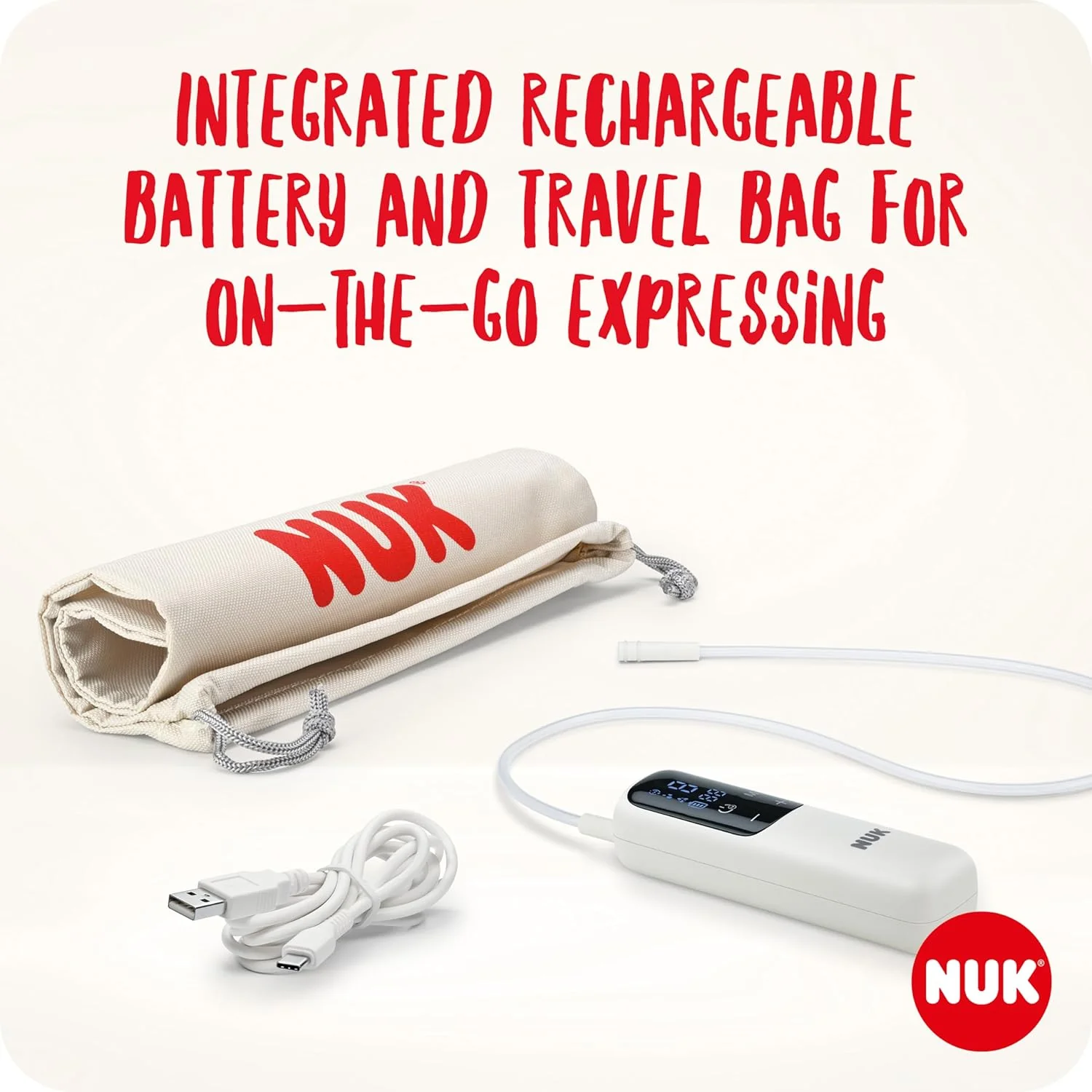 NUK Soft & Easy Perfect Match Electric Double Breast Pump - Image 3