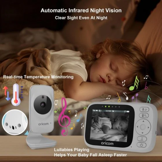 Oricom 3.2" Video Baby Montior - Image 3