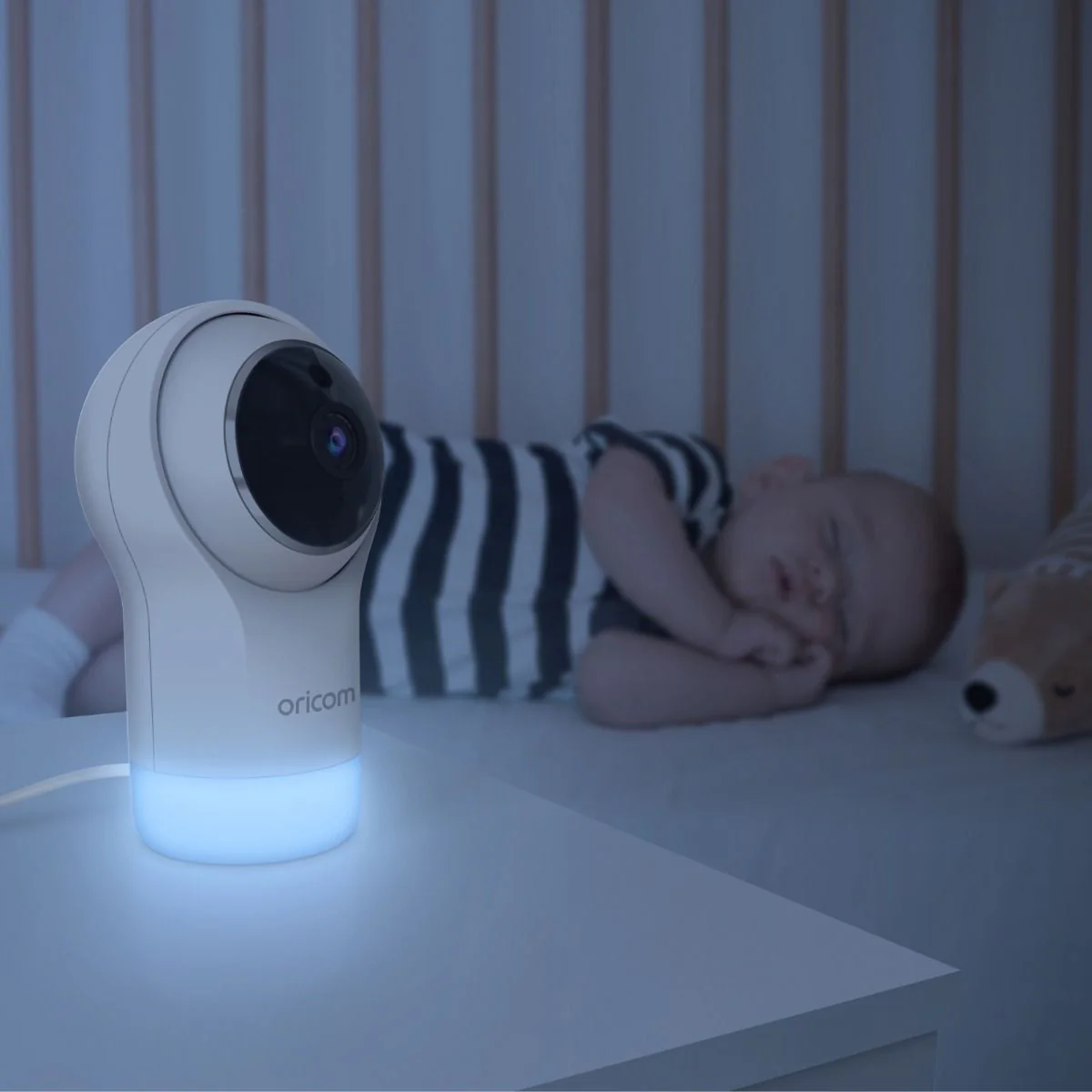 Oricom 5" Smart HD Nursery Pal Glow+ Baby Monitor - Image 7