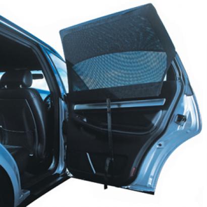 Outlook Curved Auto Shade Twin Pack, Black - Image 2