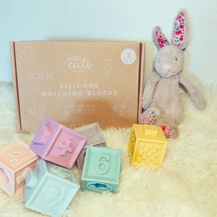 Petite Eats Baby Silicone Building Blocks - Image 4