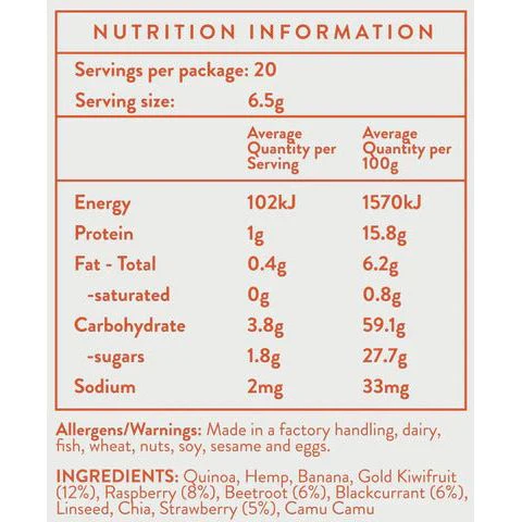 Petite Eats Berry Blast Smoothie Mix 130g - 20 Servings - Image 5