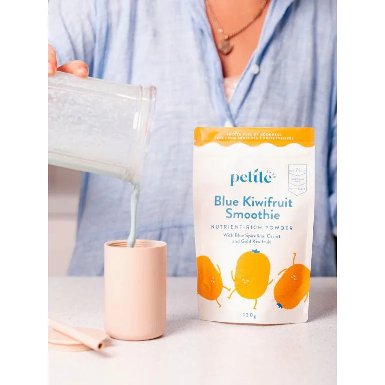 Petite Eats Blue Kiwifruit Smoothie Mix 130g - 20 Servings - Image 4