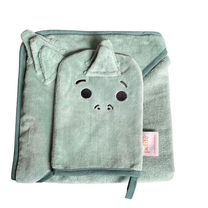 Petite Eats Hooded Towel and Washcloth Set - Image 8