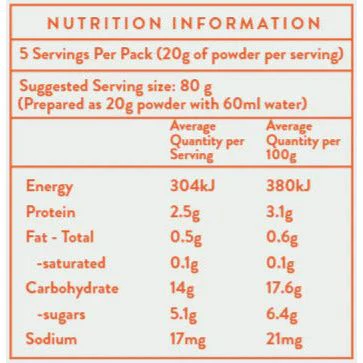 Petite Eats Instant Purée Powder 1pk - 20g Single Serve - Image 8