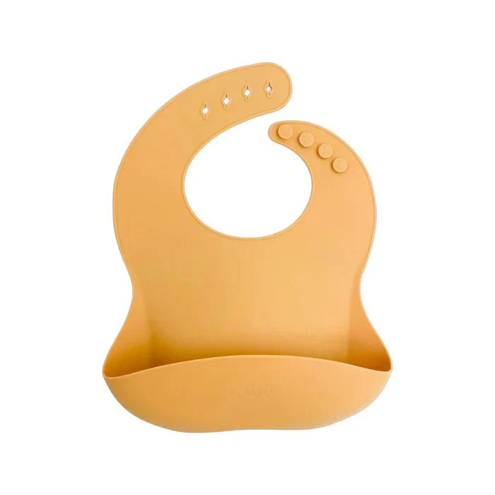Petite Eats Silicone Baby Bib - Large - Image 2