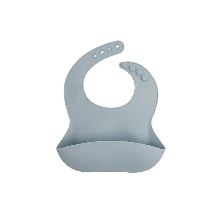 Petite Eats Silicone Baby Bib - Large - Image 8