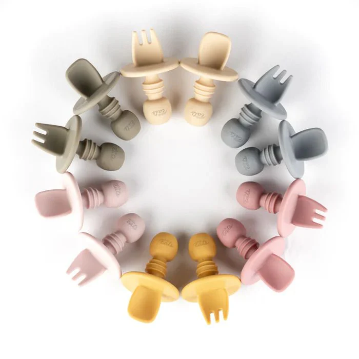Petite Eats Silicone Baby Cutlery
