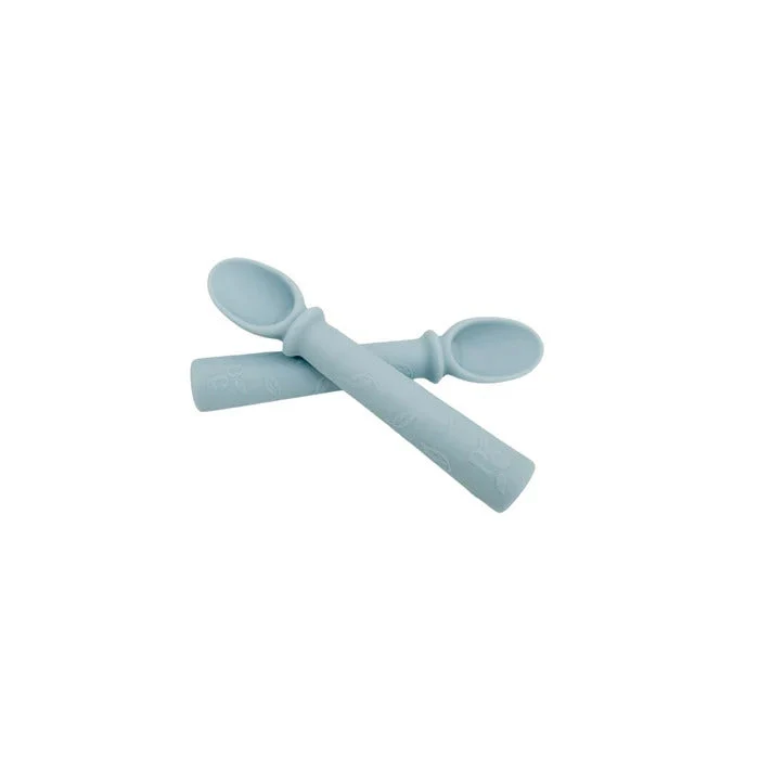 Petite Eats Silicone Baby Spoons 2pk - Image 3
