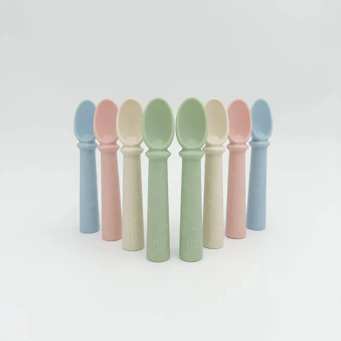 Petite Eats Silicone Baby Spoons 2pk - Image 6