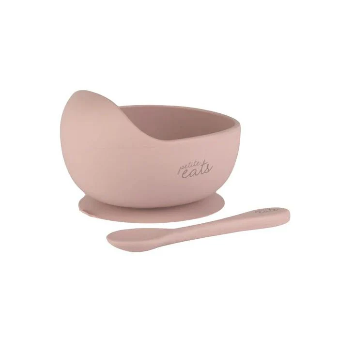 Petite Eats Silicone Baby Suction Bowl & Spoon - Image 10