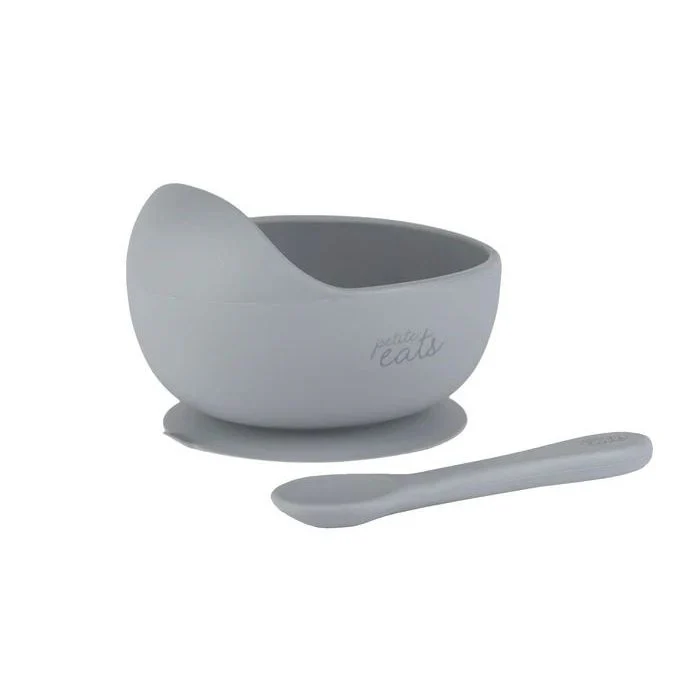 Petite Eats Silicone Baby Suction Bowl & Spoon - Image 5