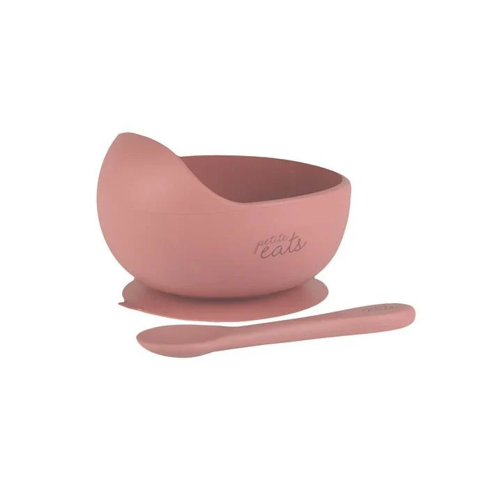 Petite Eats Silicone Baby Suction Bowl & Spoon - Image 6