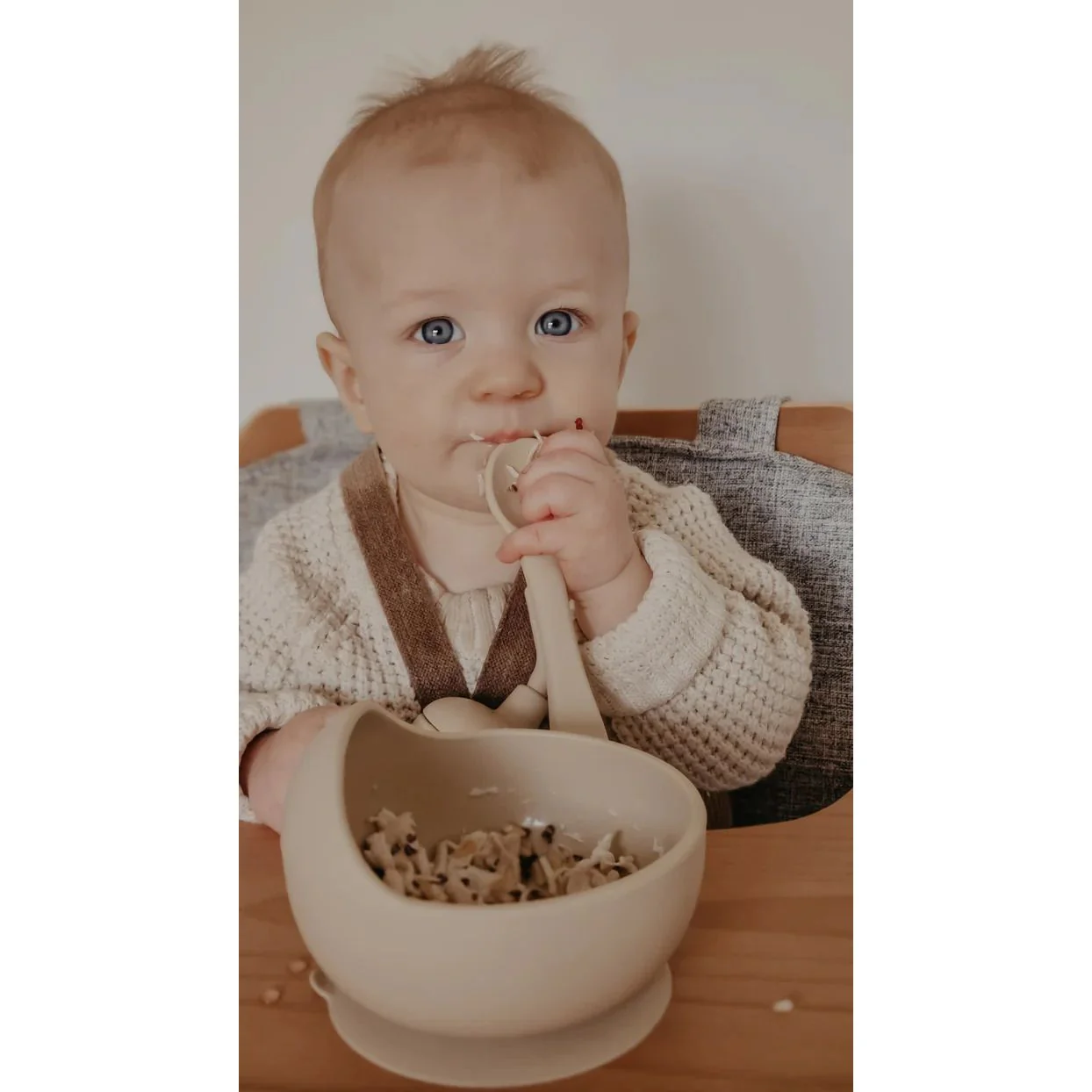 Petite Eats Silicone Baby Suction Bowl & Spoon - Image 8