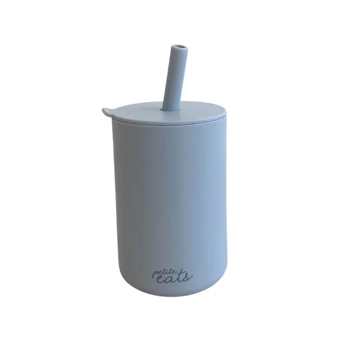 Petite Eats Silicone Mini Smoothie Cup with Straw - Image 5