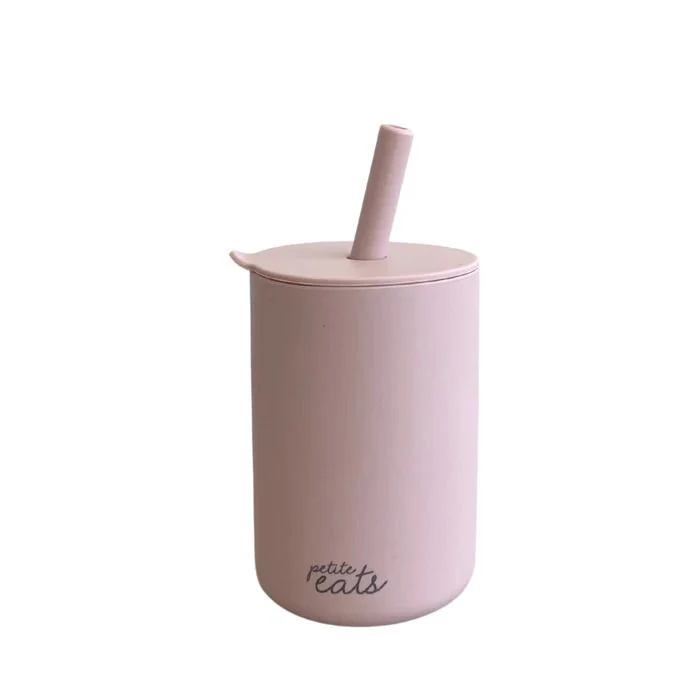 Petite Eats Silicone Mini Smoothie Cup with Straw - Image 7