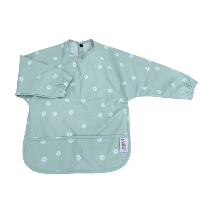 Petite Eats Sleeved Waterproof Baby Bib - Image 4