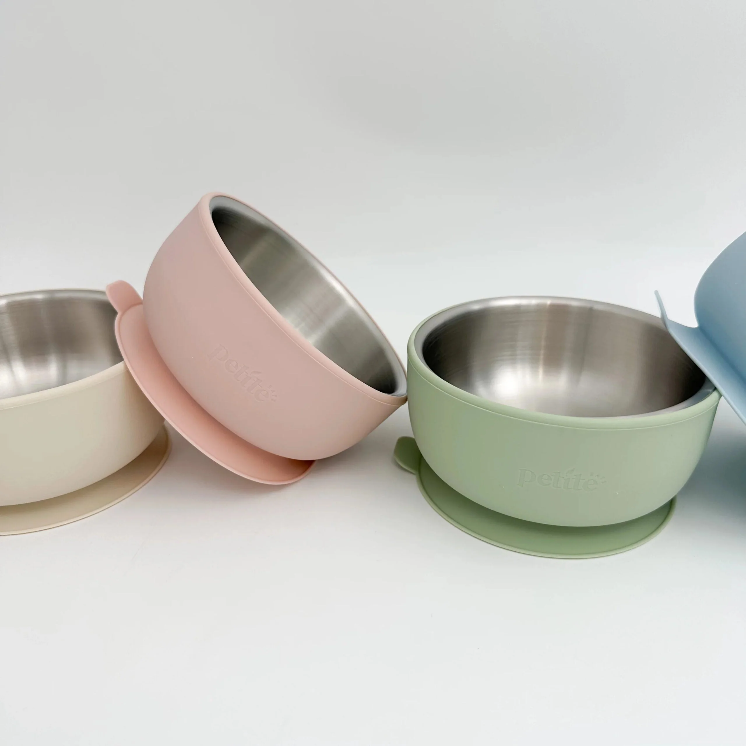 Petite Eats Stainless Steel Bowl with Lid