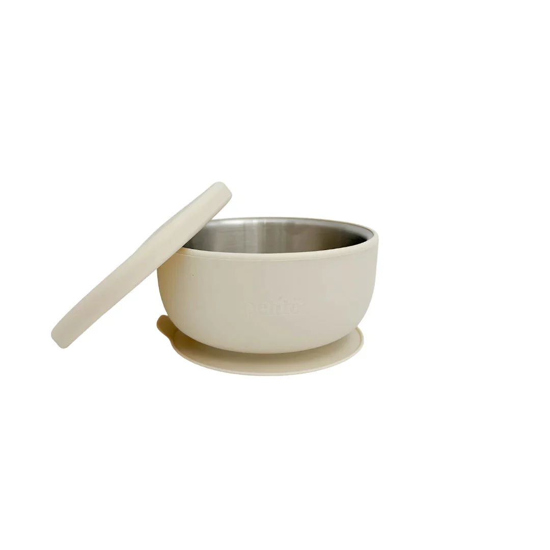 Petite Eats Stainless Steel Bowl with Lid - Image 3