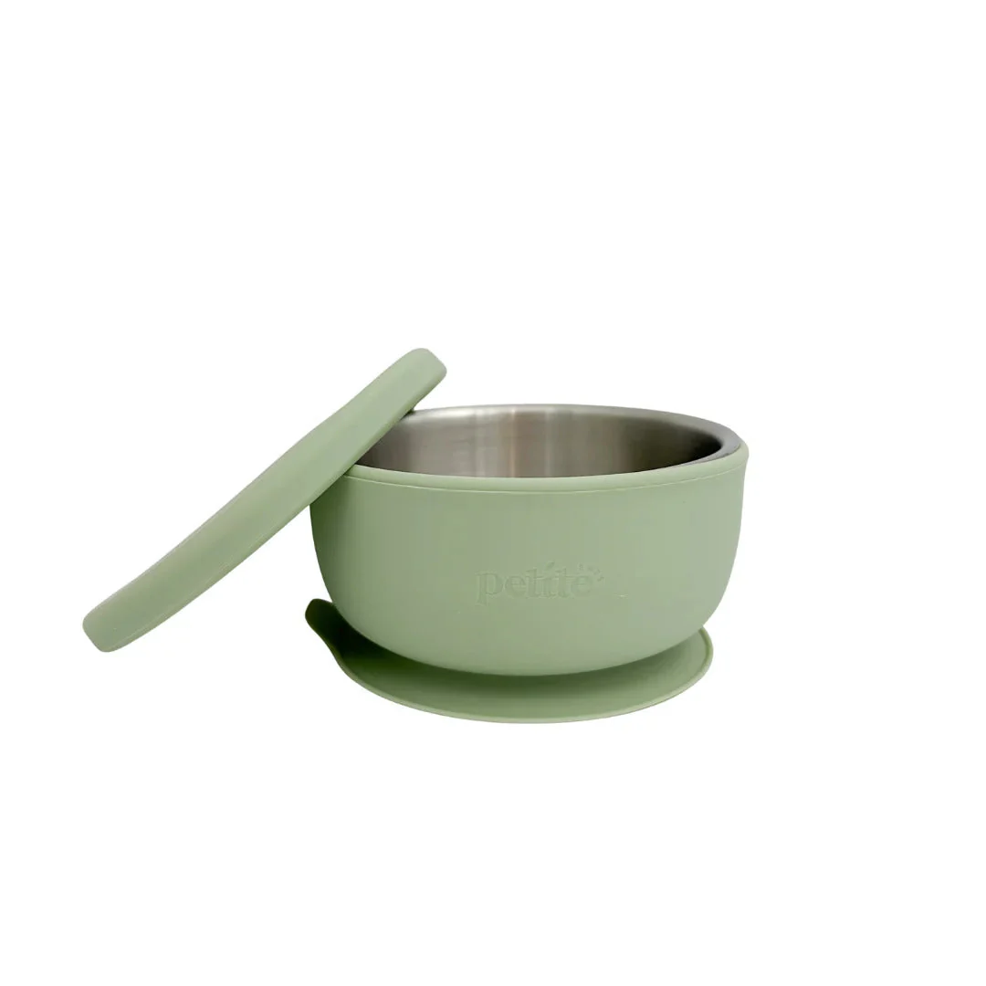 Petite Eats Stainless Steel Bowl with Lid - Image 5