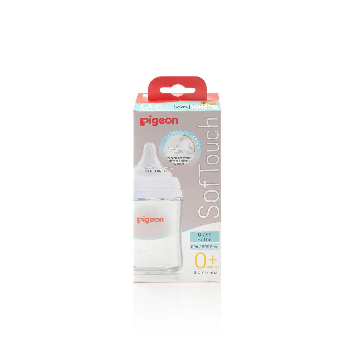 Pigeon SofTouch™ Wide Neck Bottle Glass - Image 8