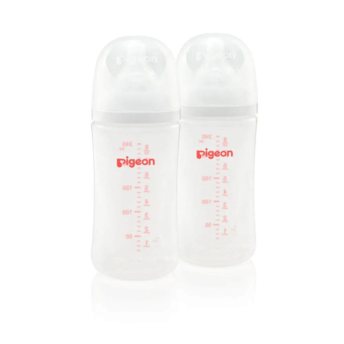 Pigeon SofTouch™ Wide Neck Bottle PP - Twin Pack - Image 3