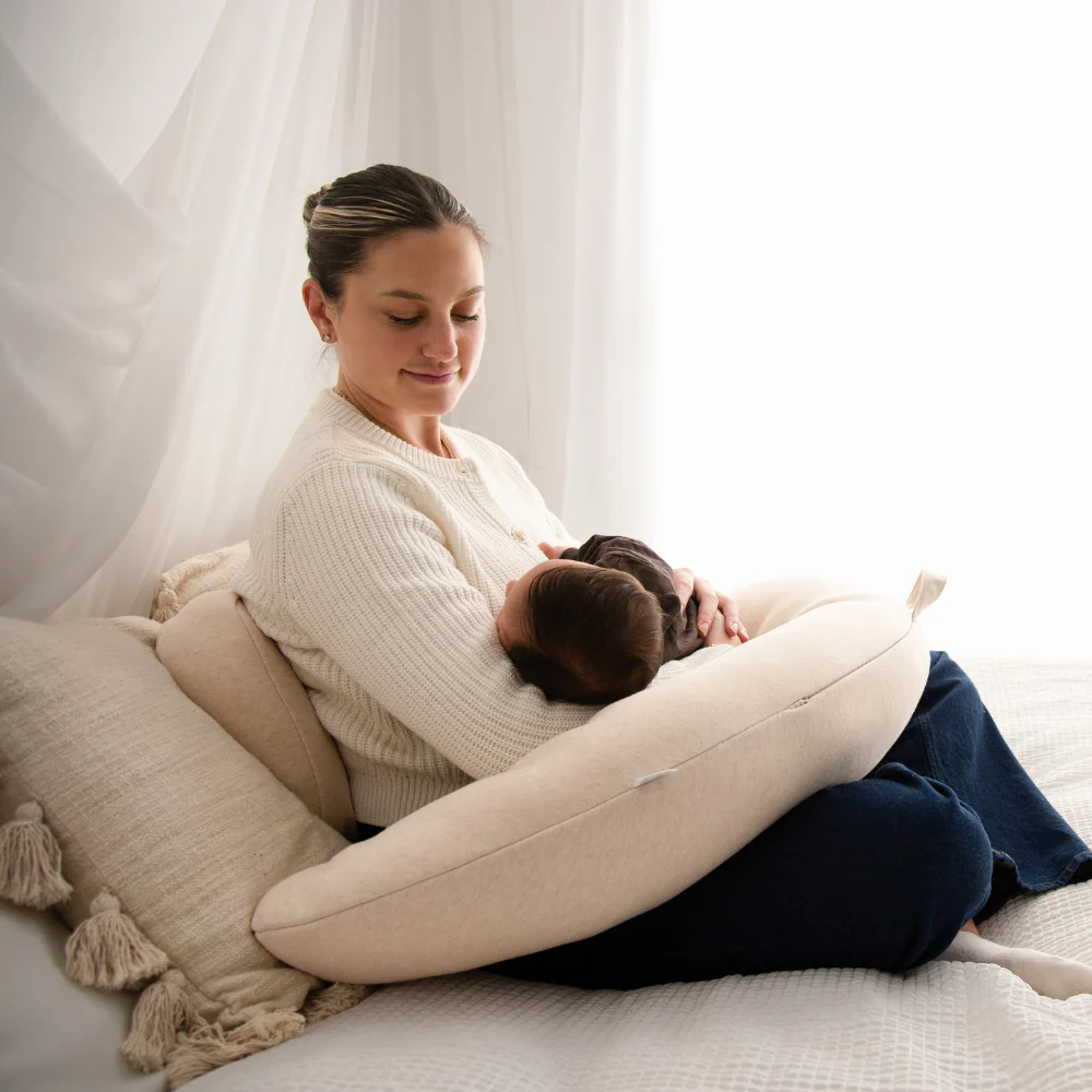Purflo Luna Pregnancy Pillow - Summer Sand - Image 8