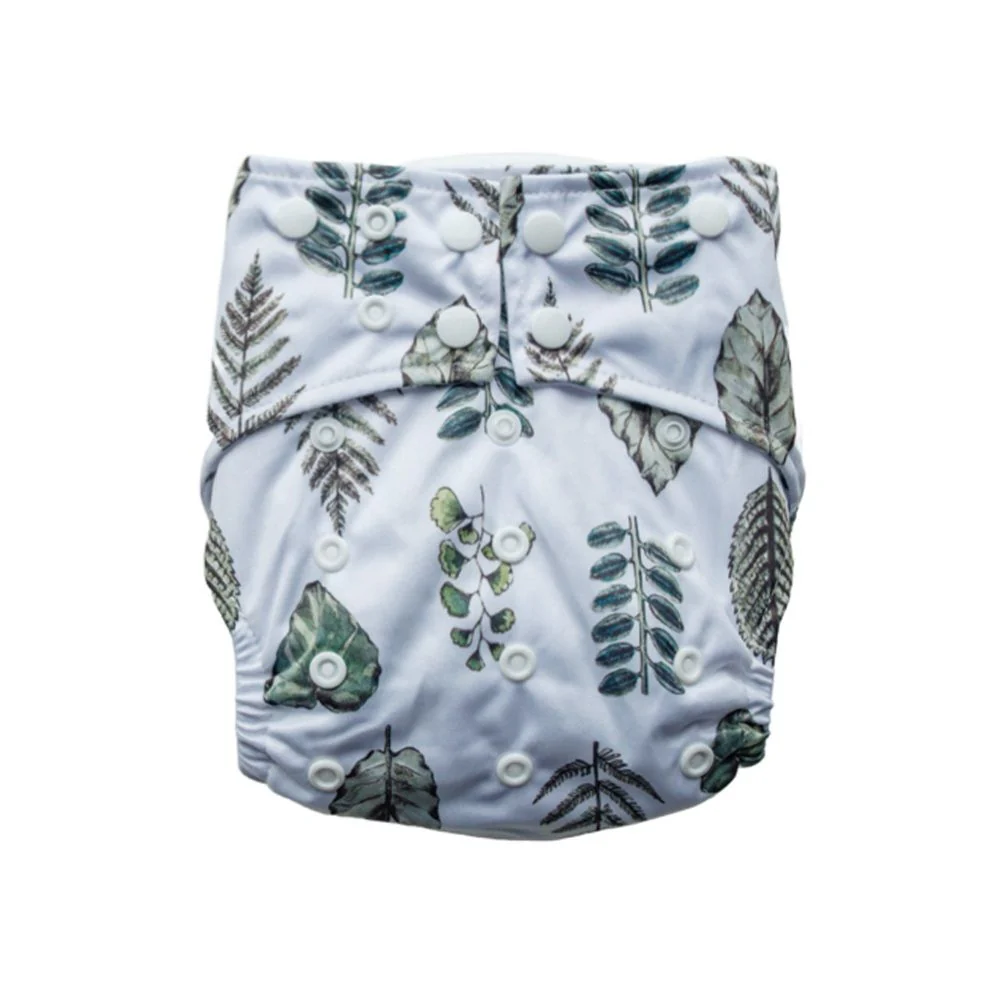 Sassy Pants Snap Nappy with 2 Inserts - One Size