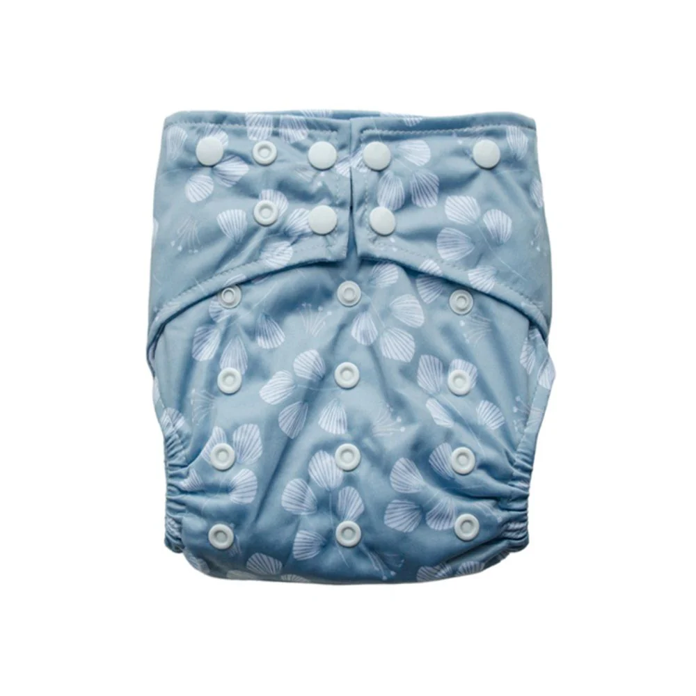 Sassy Pants Snap Nappy with 2 Inserts - One Size - Image 12