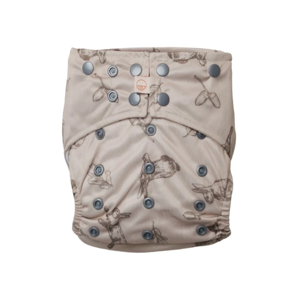 Sassy Pants Snap Nappy with 2 Inserts - One Size - Image 8