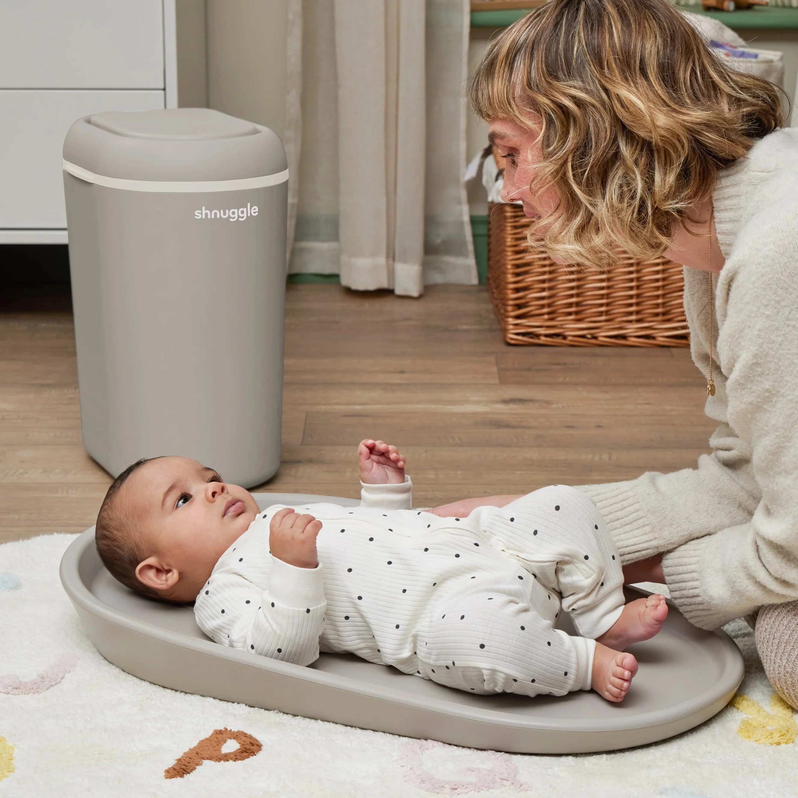 Shnuggle Eco-Touch Nappy Bin - Image 13