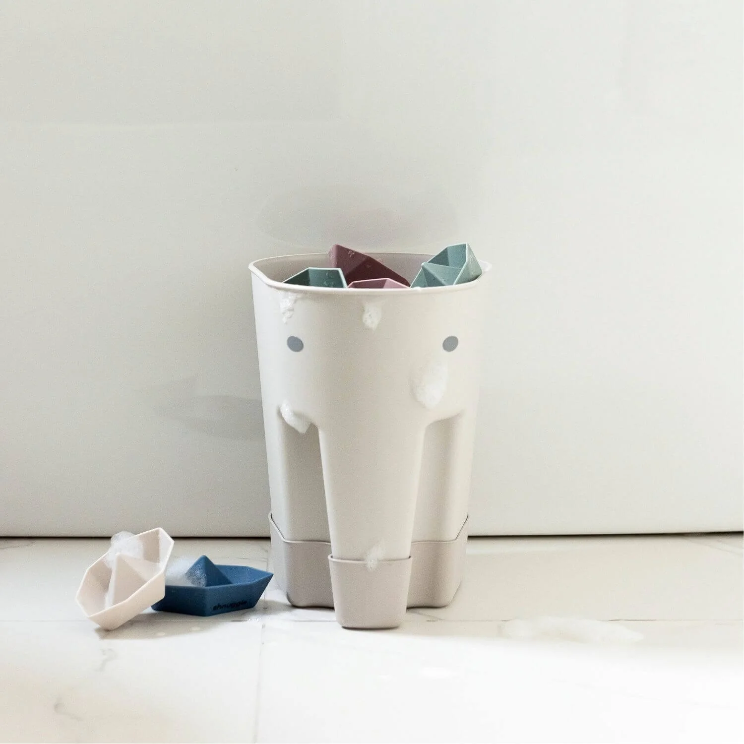 Shnuggle Ellie Bath Toy Drying Caddy/Bath Toy Storage - Image 12