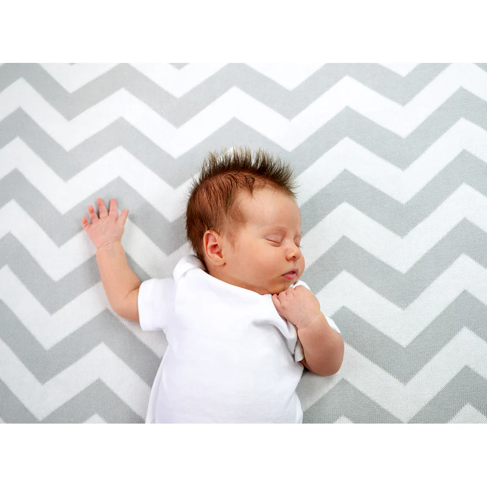 Shnuggle Knitted Blanket Chevron - Image 2