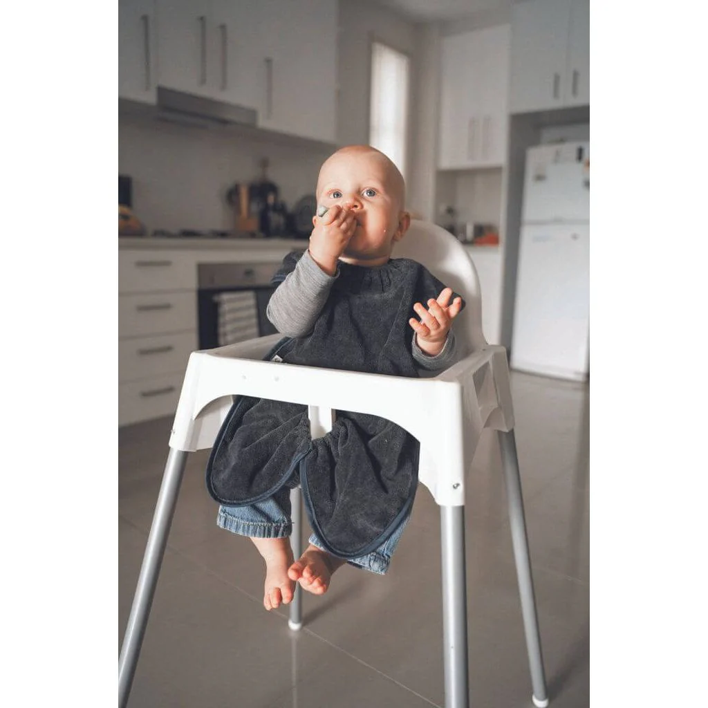 Silly Billyz Towel Highchair Hugger Bib - Image 6