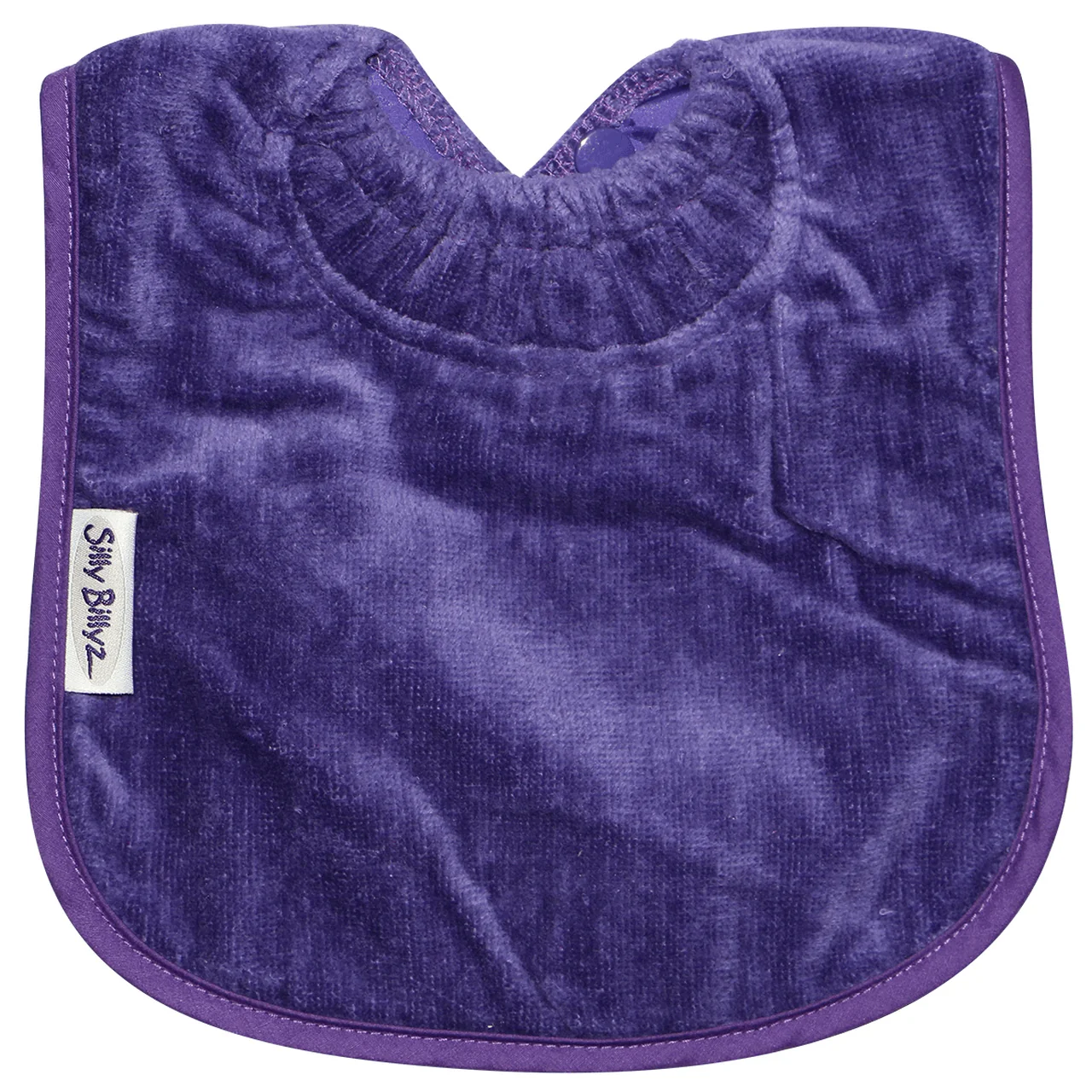 Silly Billyz Towel Plain Large Bib - Image 4