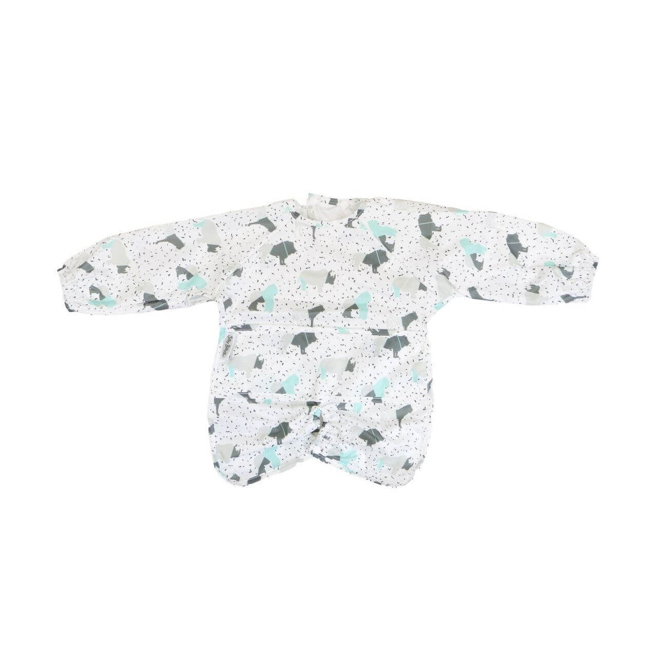 Silly Billyz Wipe Clean Long Sleeve Nylon Highchair Hugger Bib - Image 4