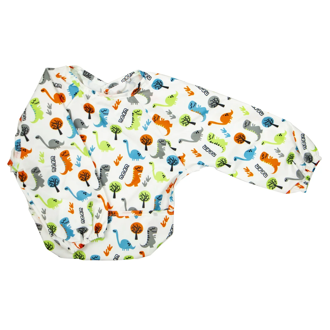 Silly Billyz Wipe Clean Small Long Sleeve Bib - Image 2