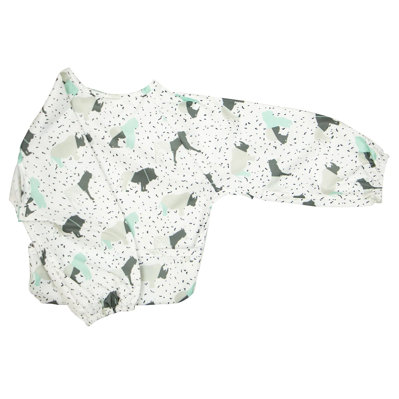Silly Billyz Wipe Clean Small Long Sleeve Bib - Image 4