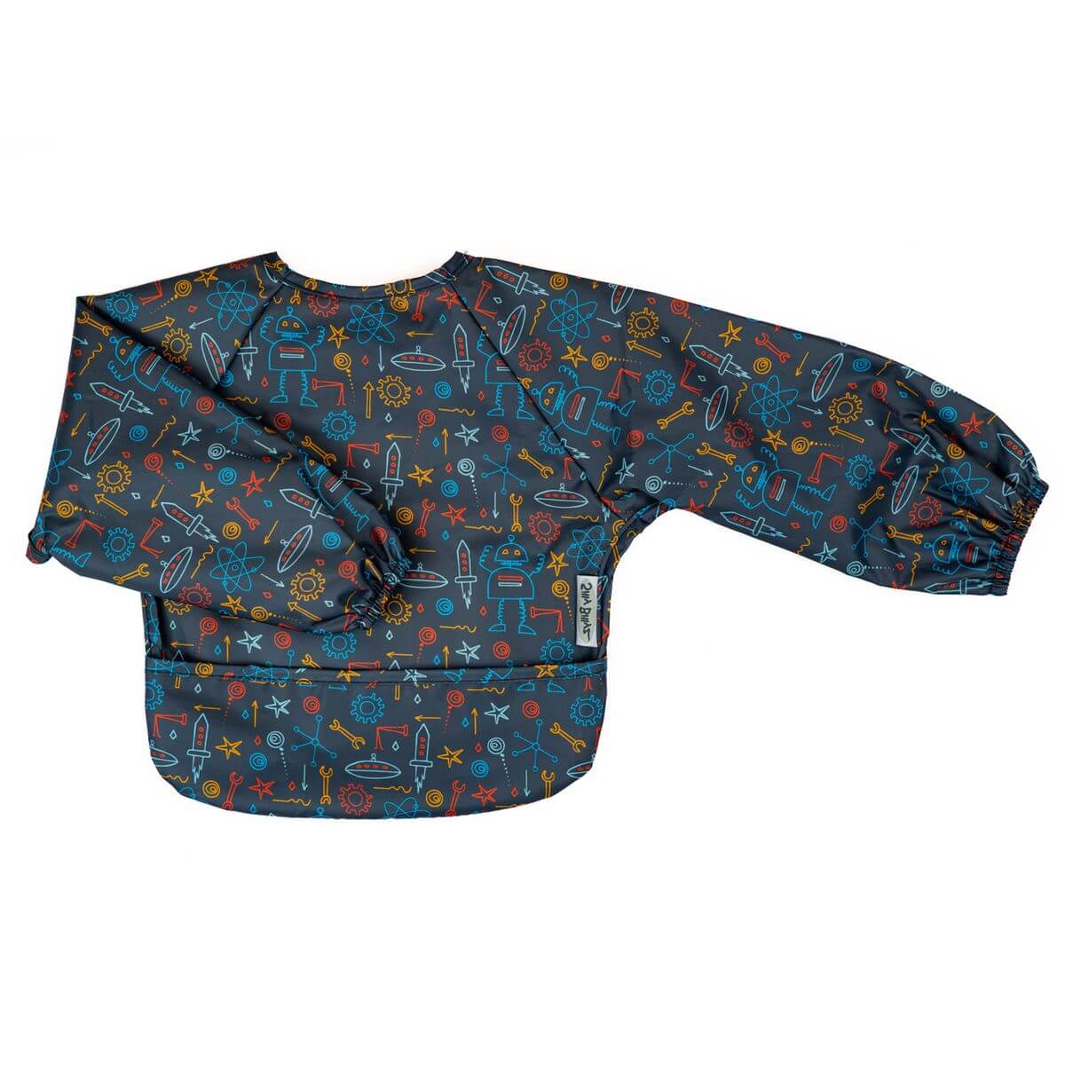 Silly Billyz Wipe Clean Small Long Sleeve Bib - Image 5