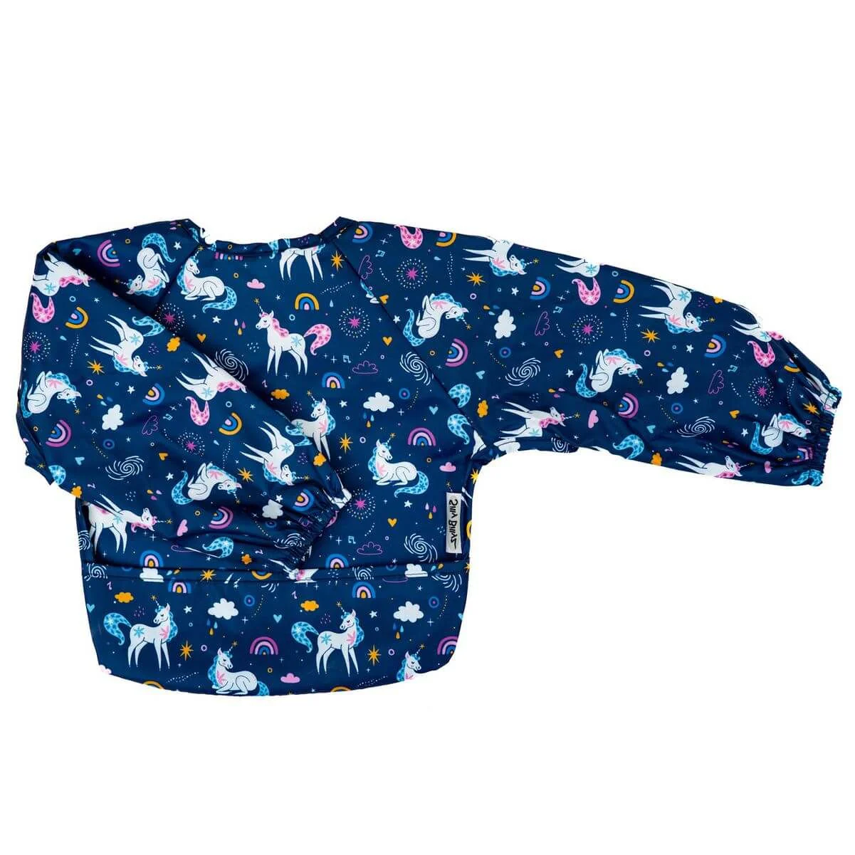 Silly Billyz Wipe Clean Small Long Sleeve Bib - Image 6