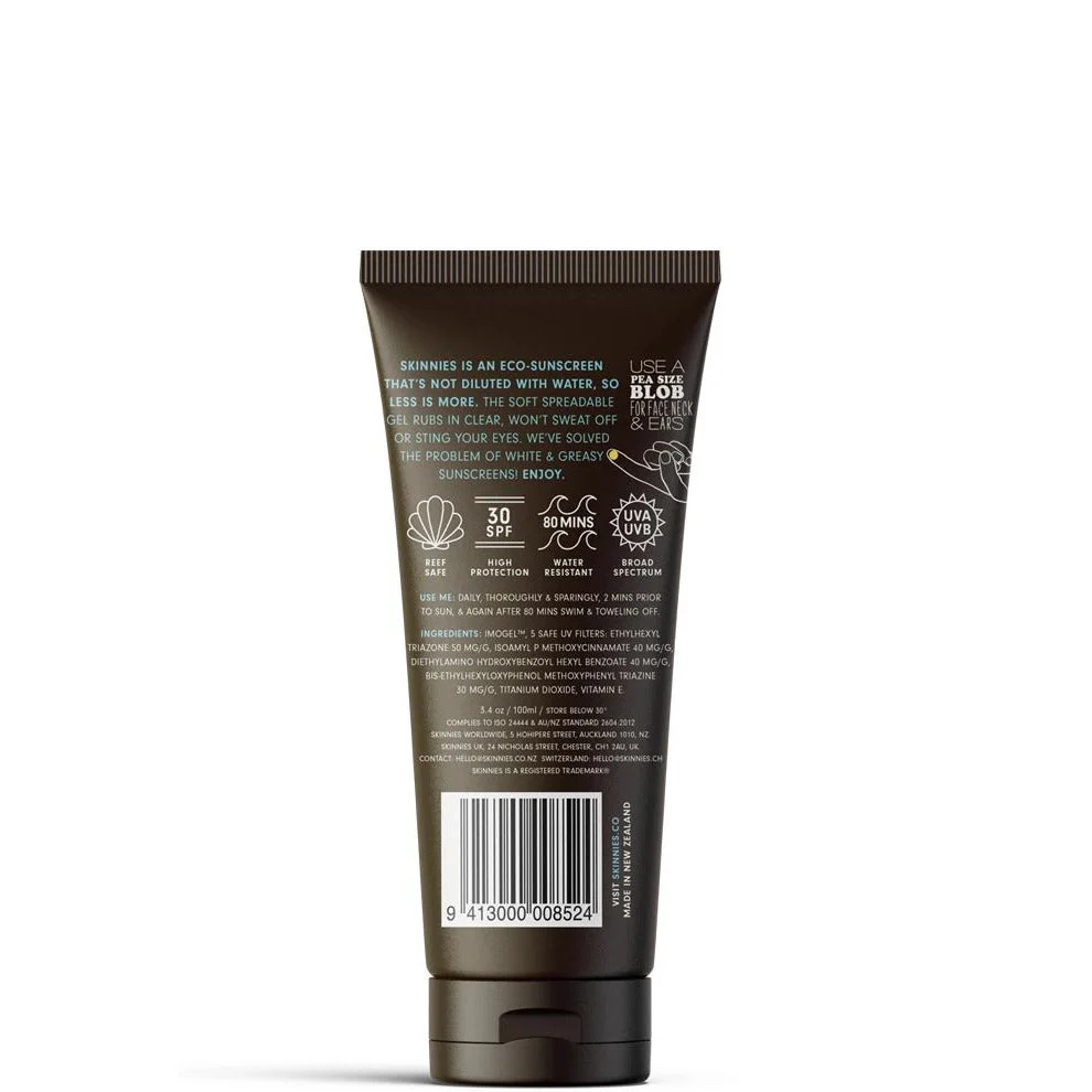 Skinnies SPF30 Sungel 100ml Original - Image 2